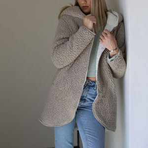 Angie teddy bear faux sherpa‎ jacket NEW $100